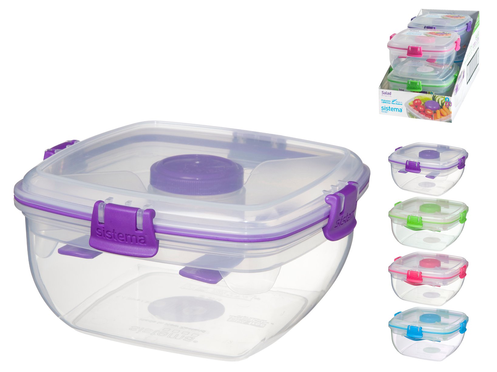 Sistema To Go Contenitore per il pranzo 1,1 L Polipropilene (PP) Colore menta 1 pz