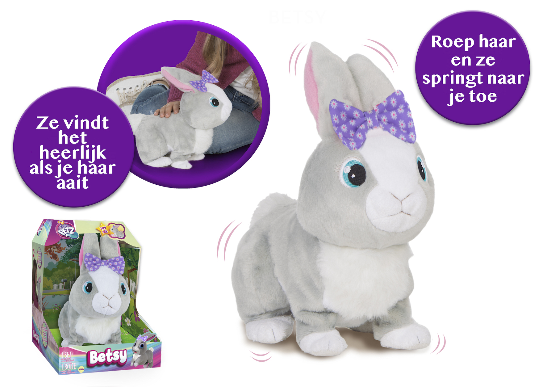 IMC Toys Club Petz Betsy la coniglietta
