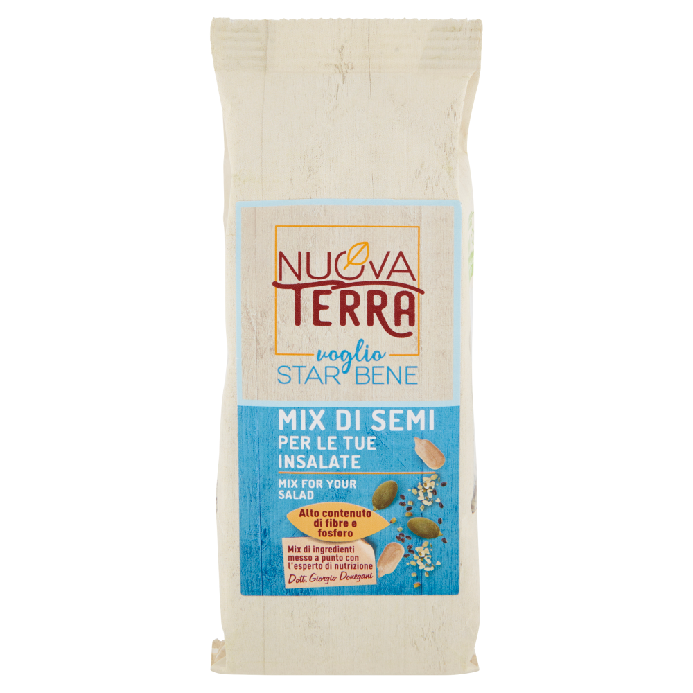 Nuova Terra voglio Star Bene Mix di Semi per le Tue Insalate 150 g