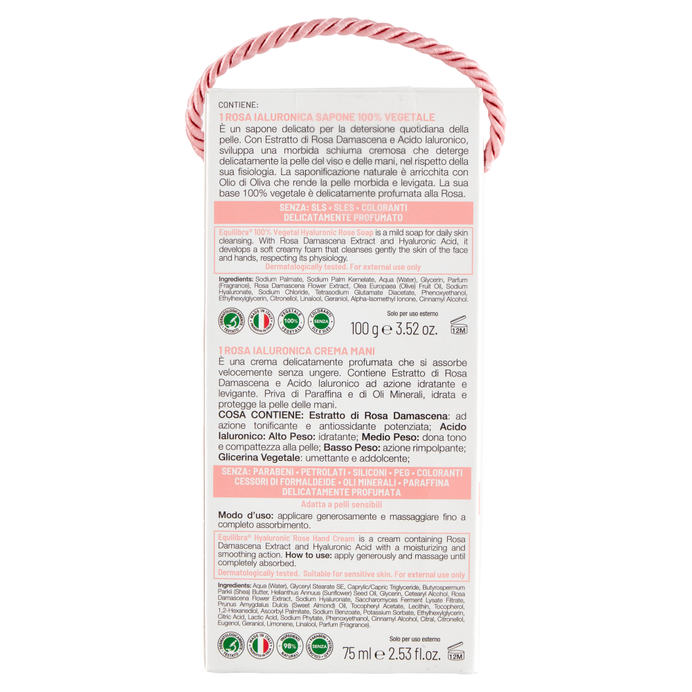 equilibra Kit Mani Rosa Ialuronica