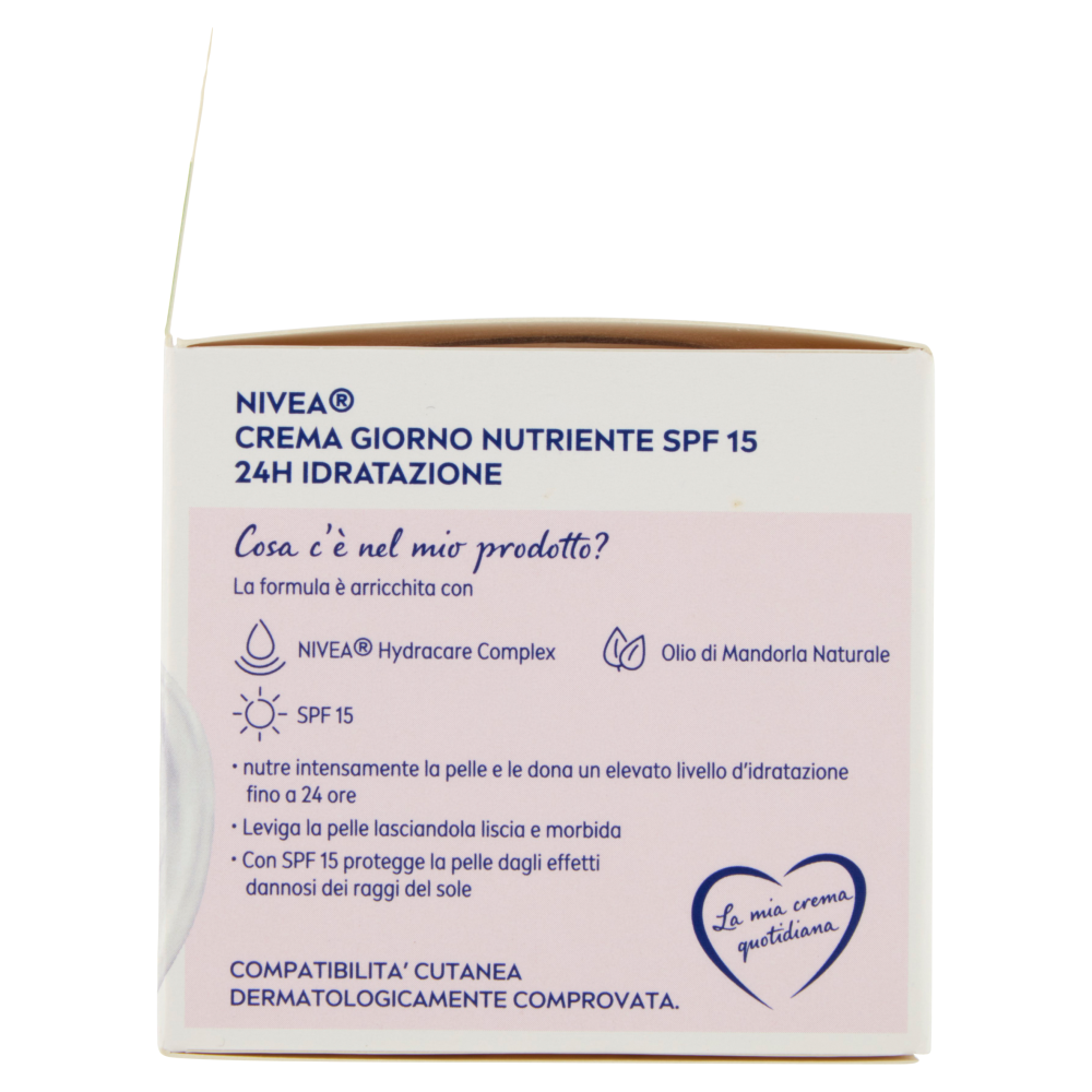 Nivea Crema Giorno Nutriente 24H Idratazione SPF 15 50 ml