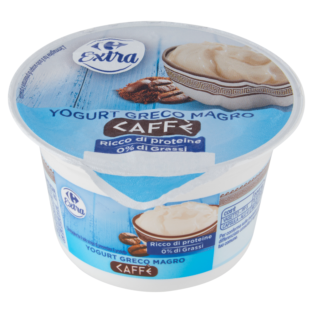 Carrefour Extra Yogurt Greco Magro Caffè 170 g