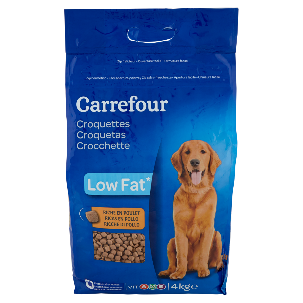Carrefour Crocchette Ricche di Pollo 4 kg