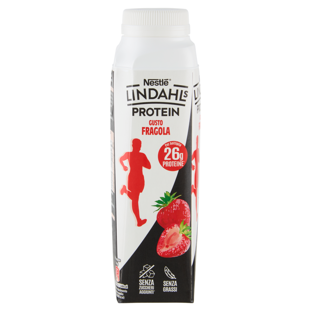 LINDAHLS Protein Drink Fragola 345g