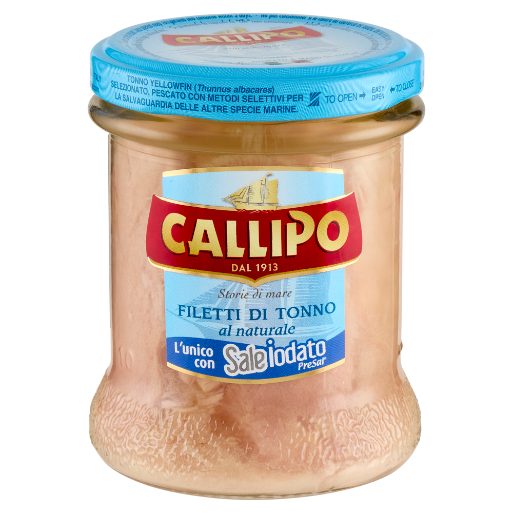 Callipo Filetti di Tonno al naturale 176 g