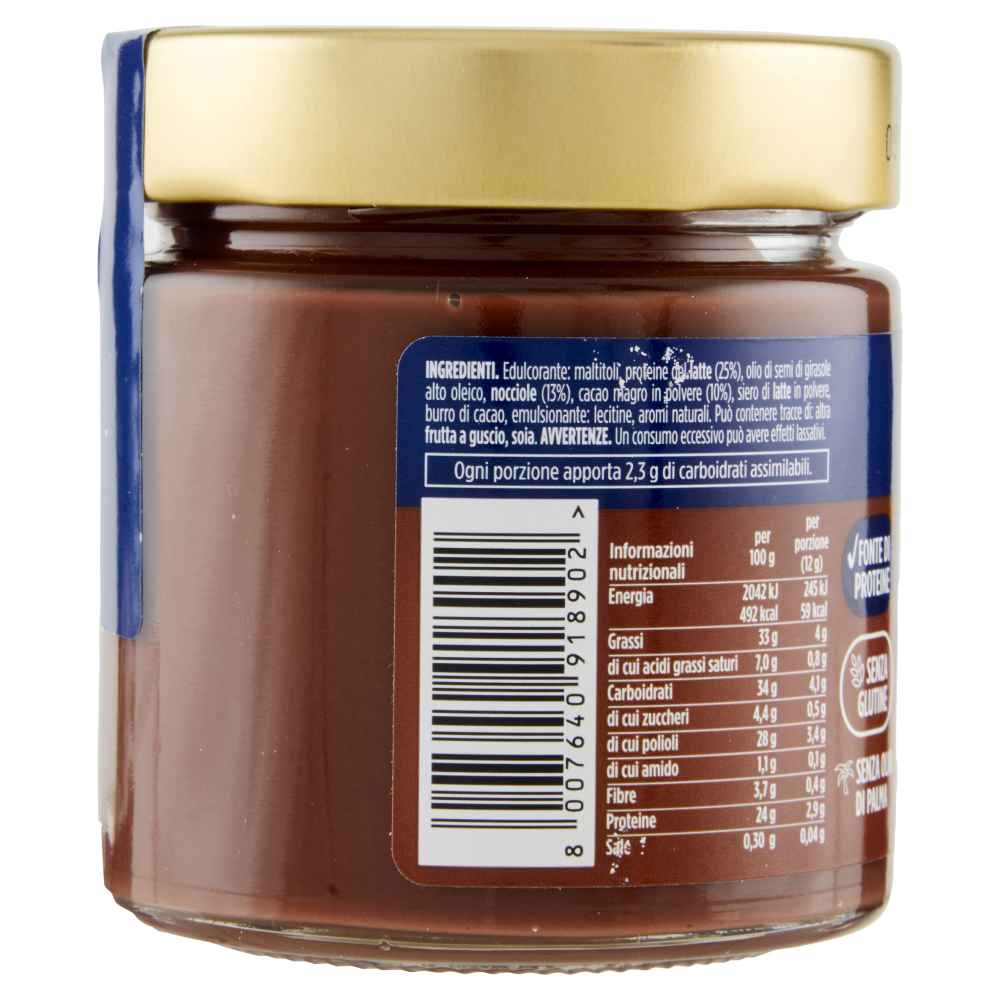 Enervit Protein Protein Cream Keto Cacao & Nocciole 180 g