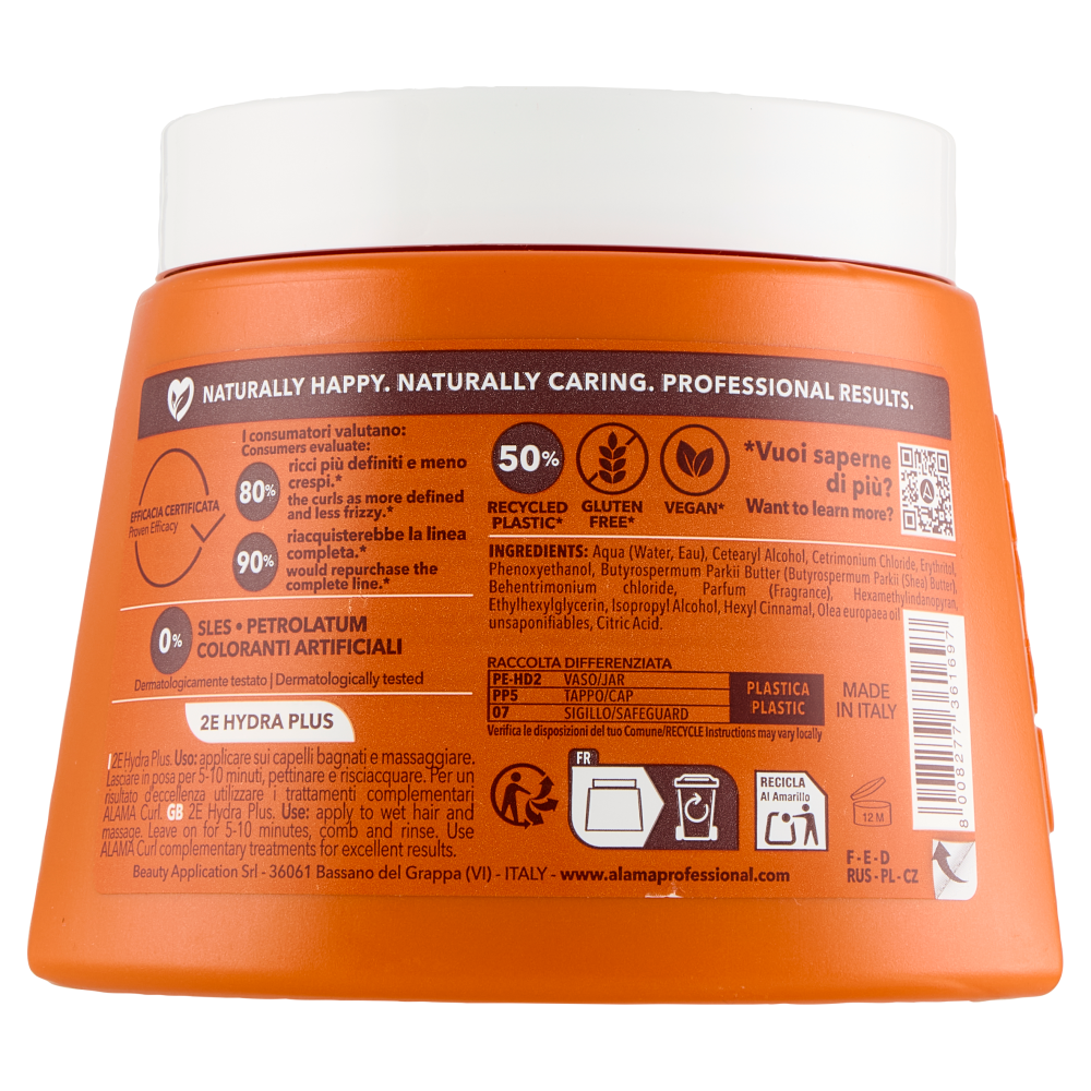 Alama Professional Curl Mask Disciplinante Nutriente 500 ml