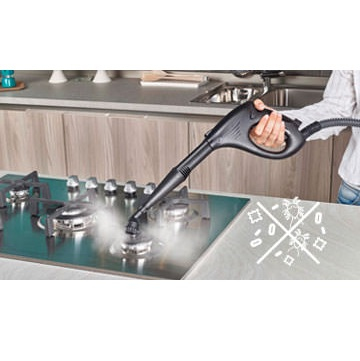 Polti Vaporetto Smart 30_S Pulitore a vapore cilindrico 1,6 L 1800 W Grigio, Bianco