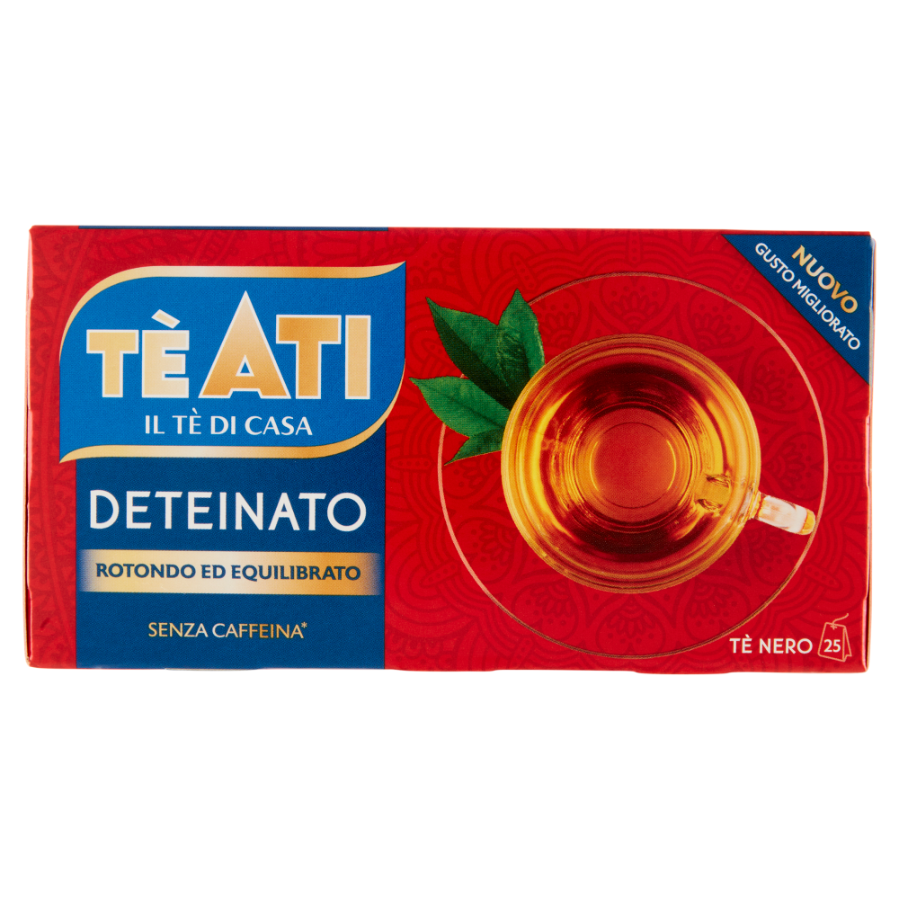 TèAti Deteinato Tè Nero 25 x 1,8 g