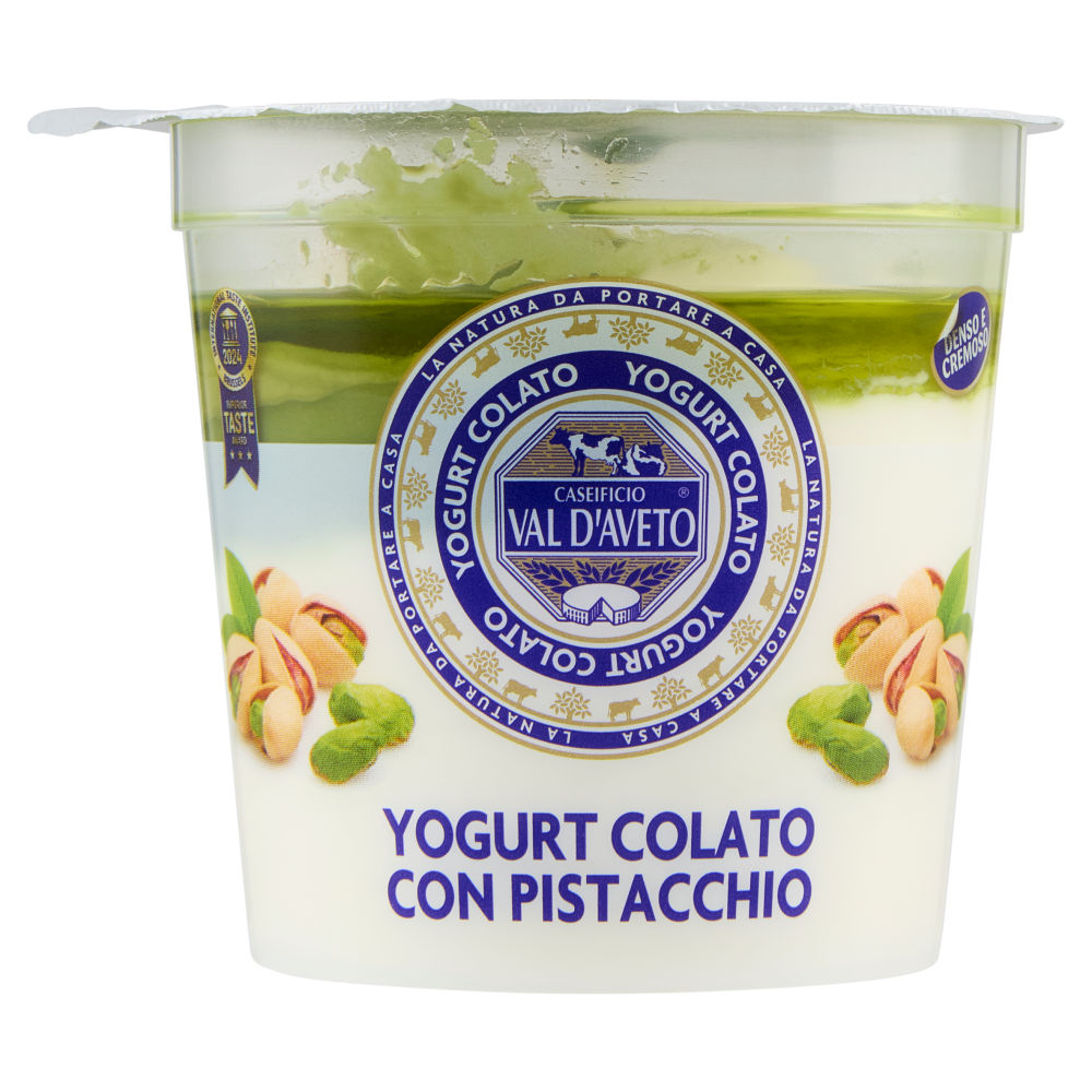 Caseificio Val d'Aveto Yogurt Colato con Pistacchio 150 g