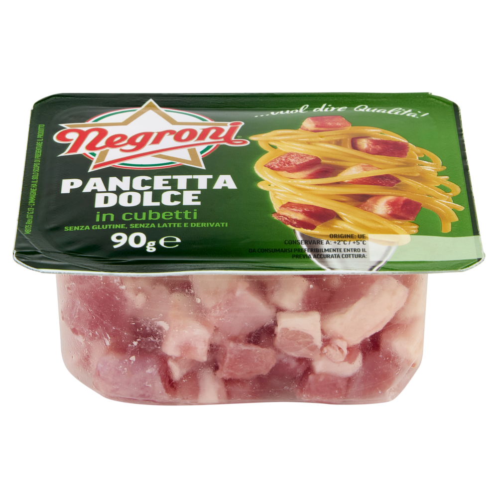 Negroni Pancetta Dolce in cubetti 90 g