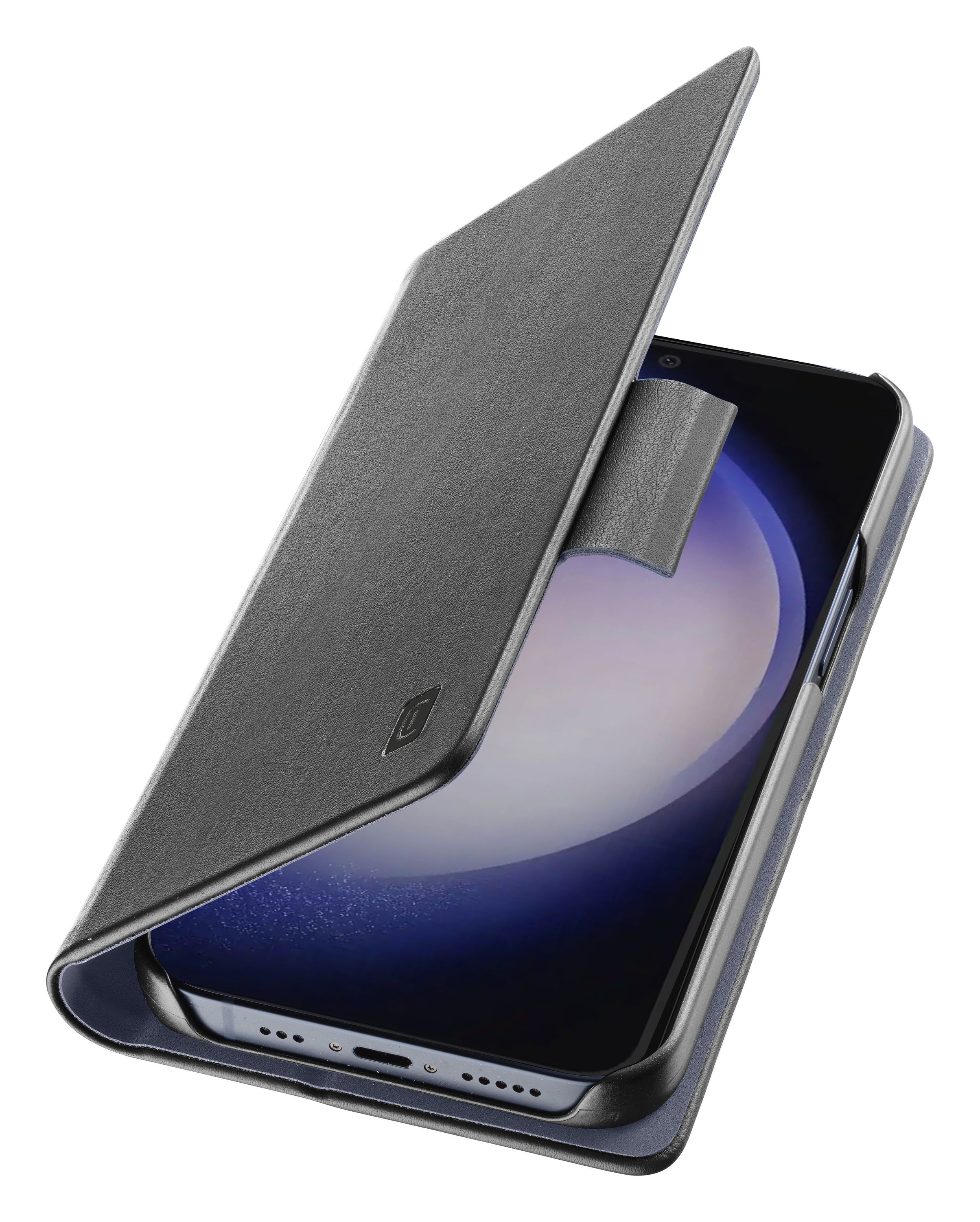 Cellularline Book Clutch – Custodia A Libro Con Chiusura Magnetica Per IPhone XS Max – Effetto Pelle, Protezione Completa, Ricarica Wireless - 2