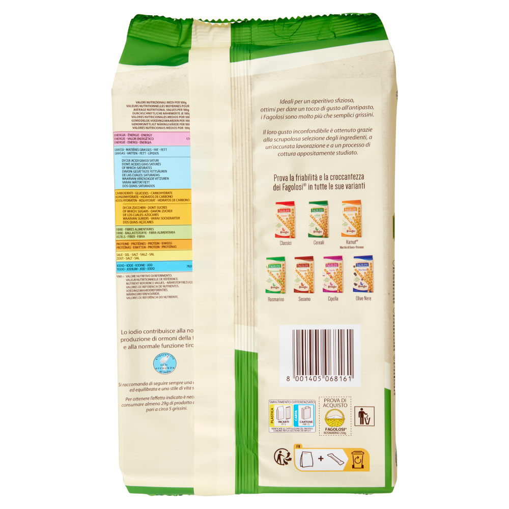 GrissinBon Fagolosi Rosmarino 2 x 125 g