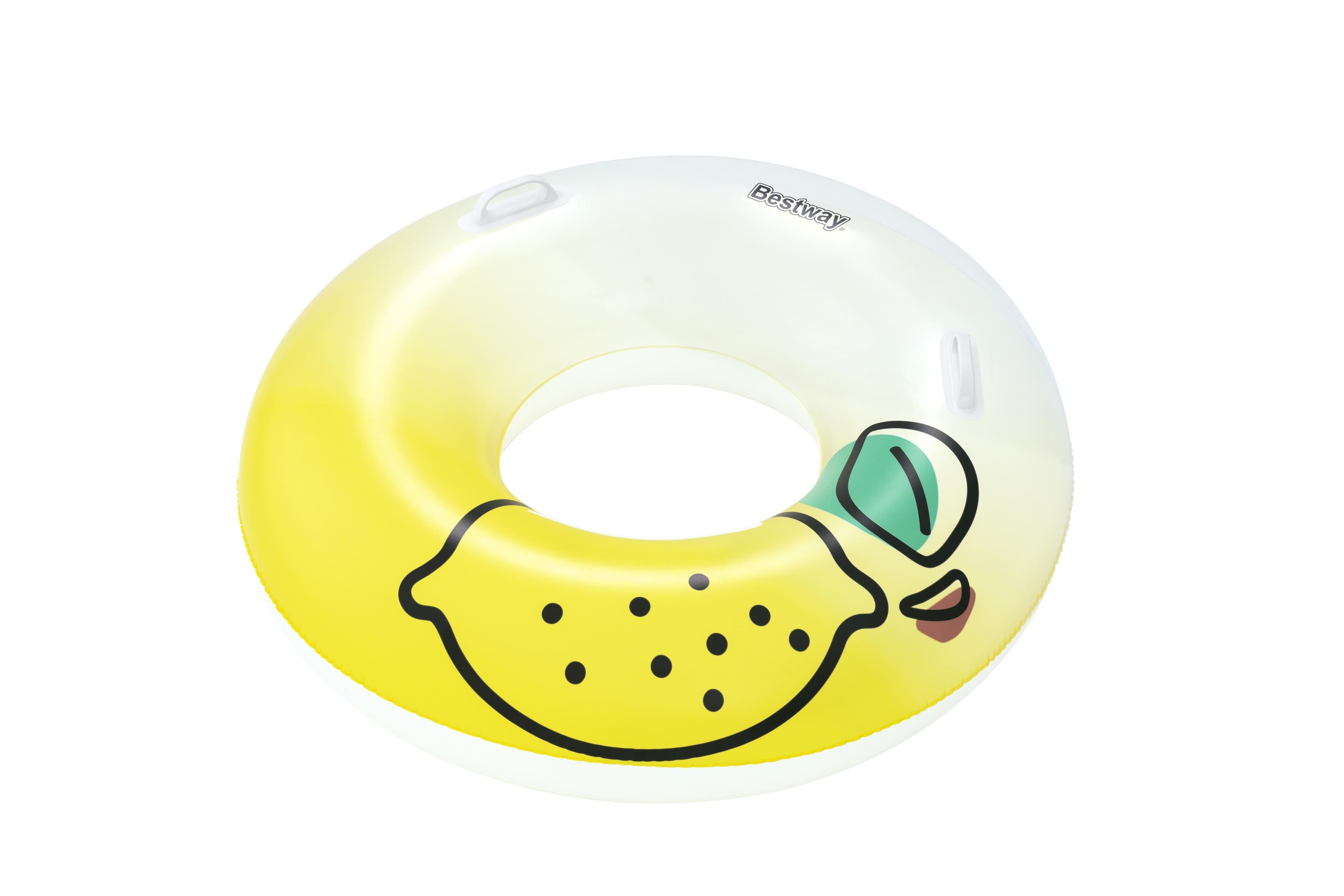 Bestway 36448 galleggiante da piscina e da spiaggia Bianco, Giallo Immagine PVC Tubo galleggiante