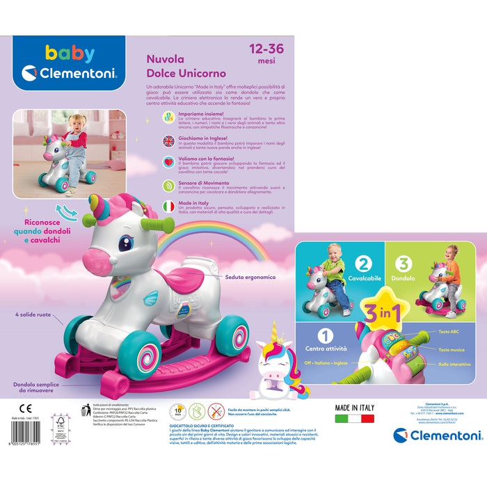 Baby 17855 giocattolo a dondolo e cavalcabile