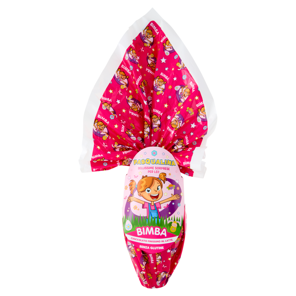 Pasqualina Uovo Cioccolato Finissimo al Latte Bimba 150 g