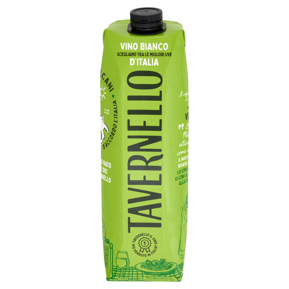 Tavernello Vino Bianco d'Italia 1 L
