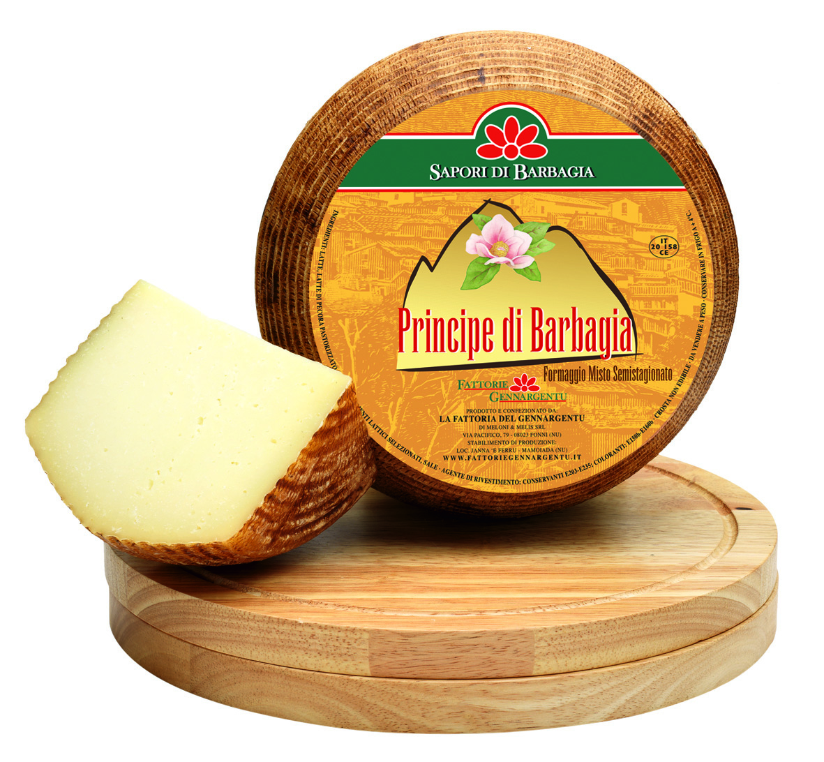 Principe di Barbagia, formaggio misto saporito