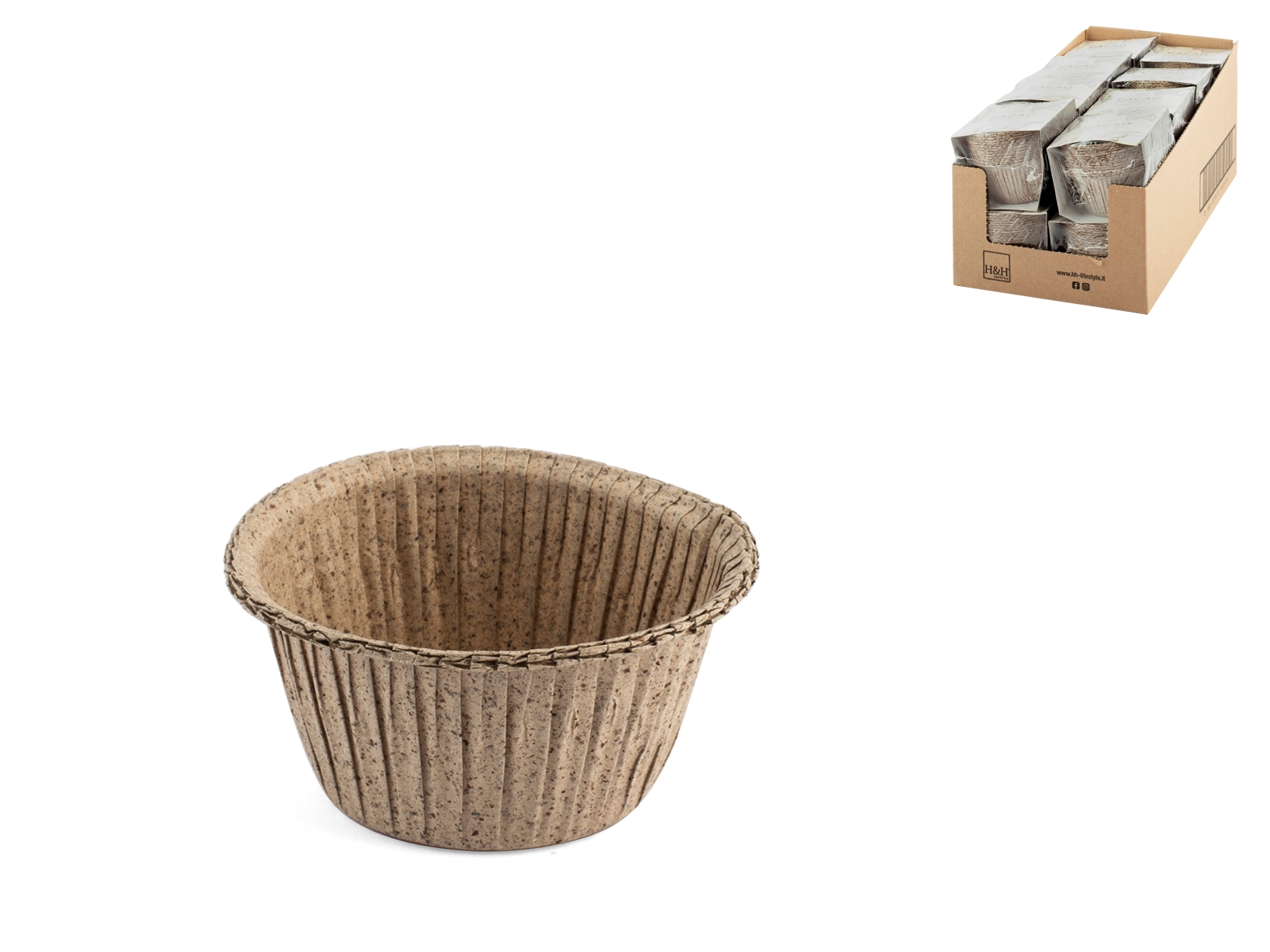 12 STAMPI CACAO MUFFIN CM7X4 	