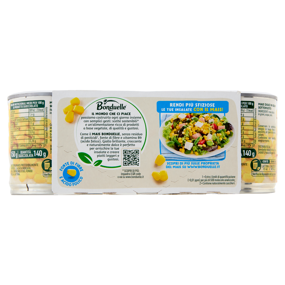 Bonduelle Mais 3 x 150 g