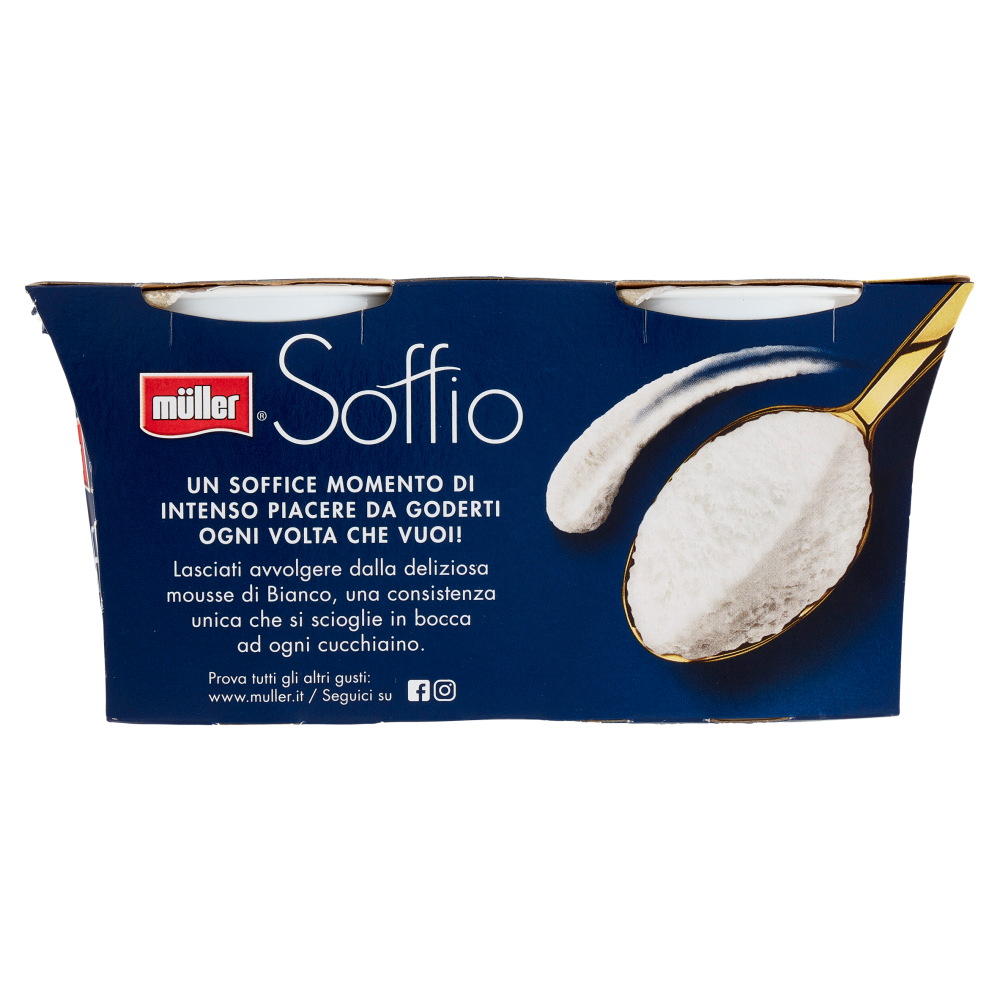 müller Soffio Mousse di Bianco 2 x 95 g