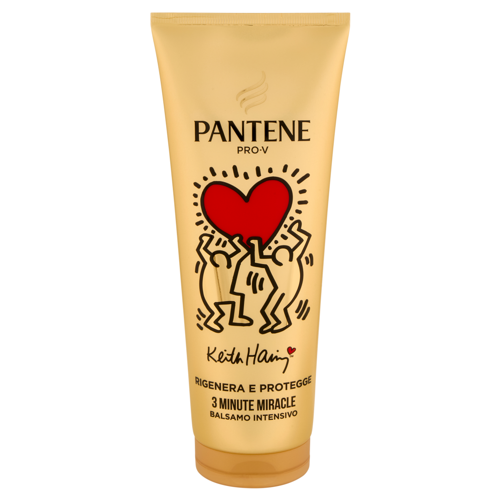 Pantene Pro-V Rigenera e Protegge 3 Minute Miracle Balsamo Intensivo Keith Haring 220 ml