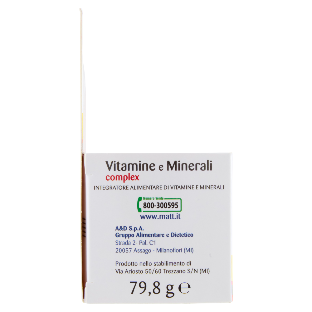 Matt Divisione Pharma Vitamine e Minerali complex 60 compresse 79,8 g