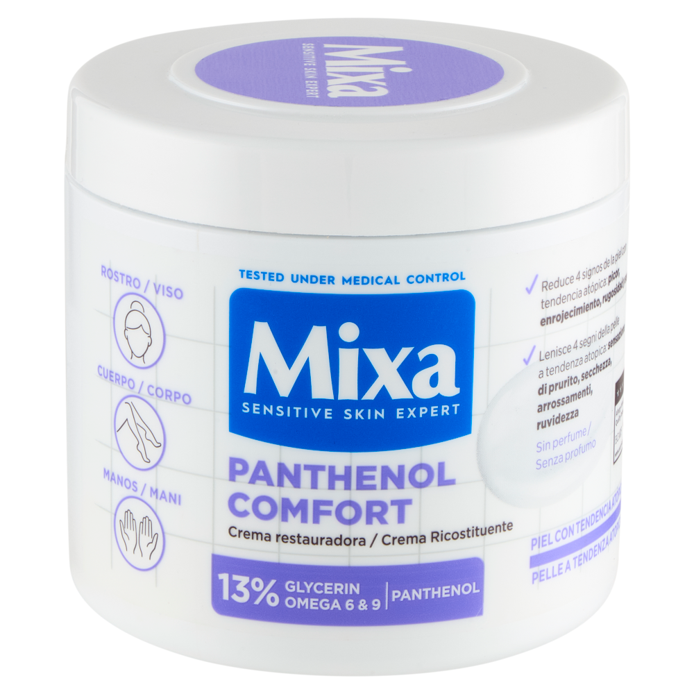 Mixa Panthenol Comfort Crema Ricostituente 400 ml