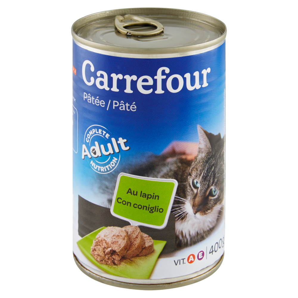 Carrefour Pat&egrave; con coniglio 400 g