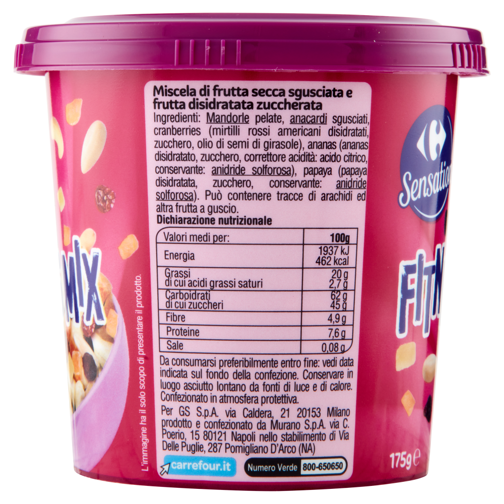 Carrefour Sensation Fitness Mix 175 g