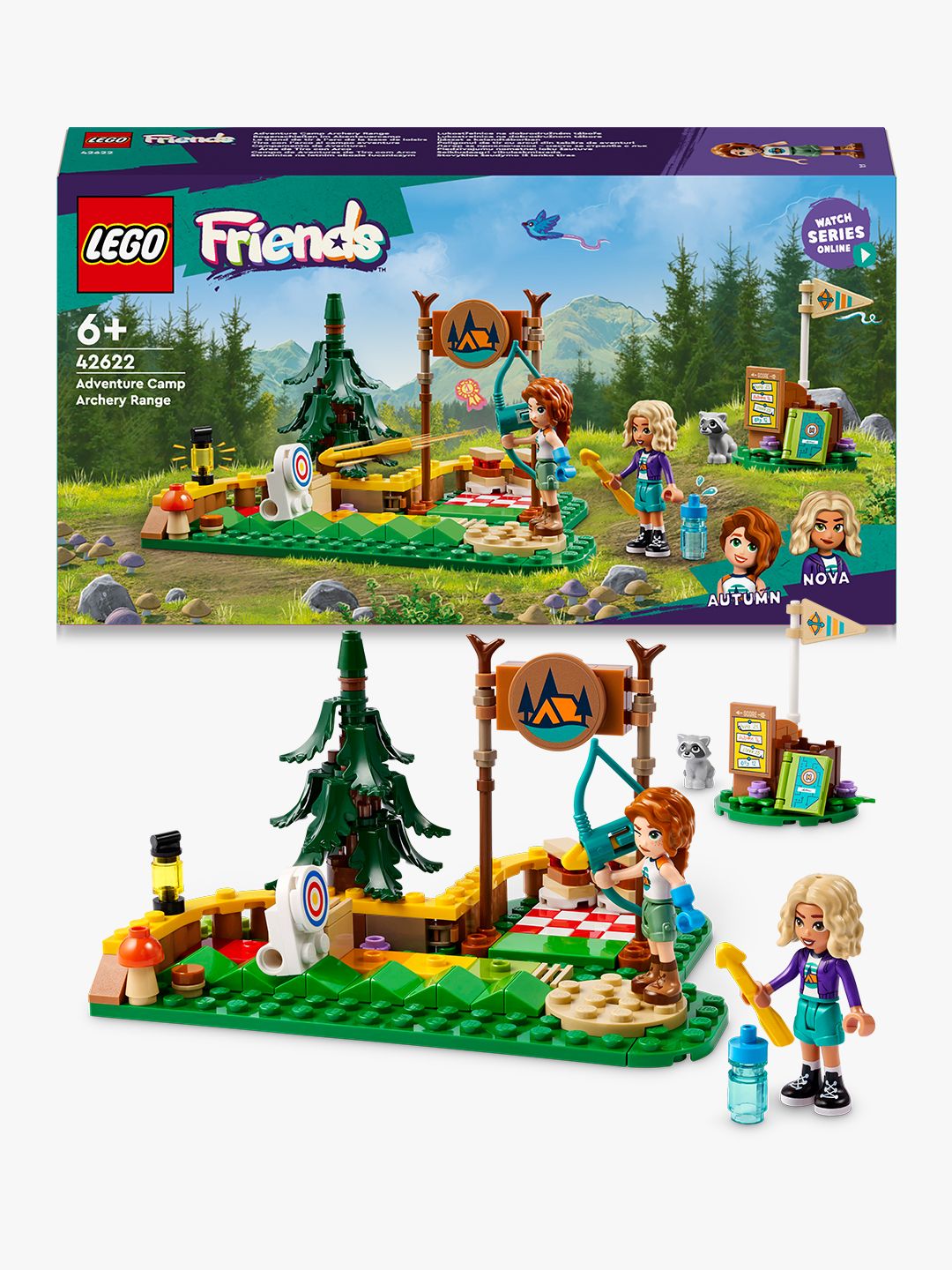 LEGO Friends Tiro con l&rsquo;arco al campo avventure