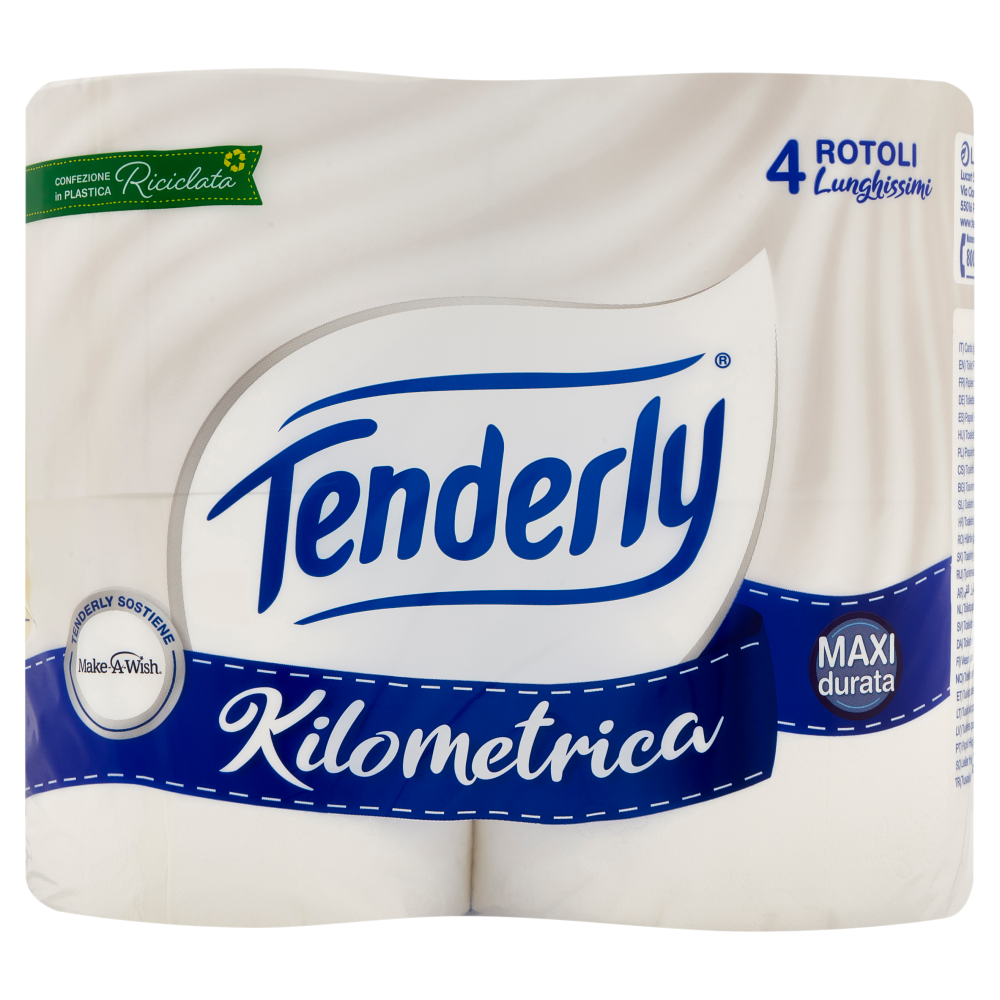 Tenderly Kilometrica Rotoli Lunghissimi 4 pz