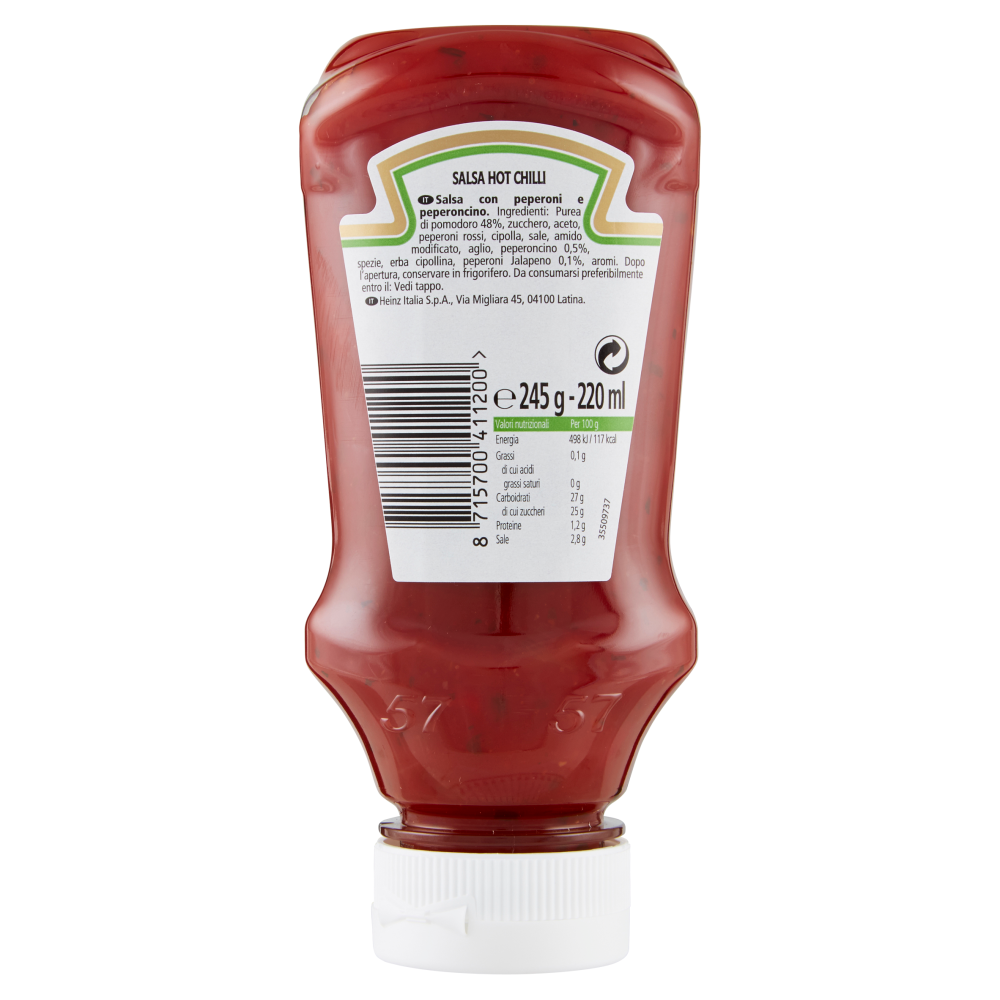 Heinz Salsa Hot Chilli 245 g