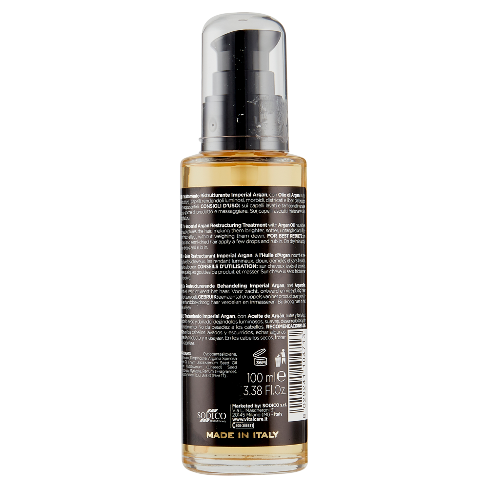 Vitalcare Professional Imperial Argan Trattamento Ristrutturante 100 ml