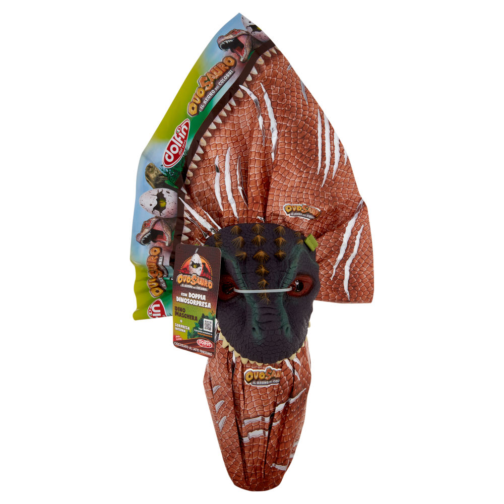 dolfin Uovo di Cioccolato al Latte Finissimo Ovosauro 320 g