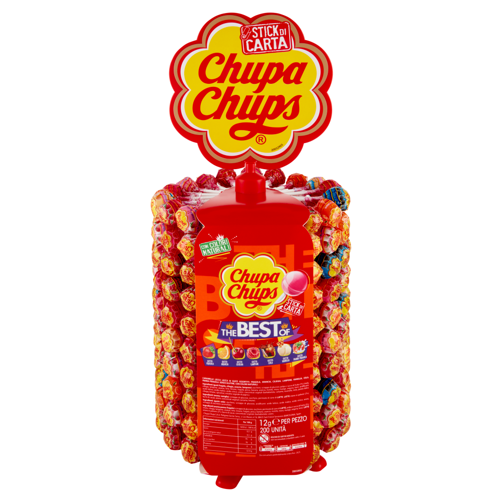 Chupa Chups the Best of 200 x 12 g