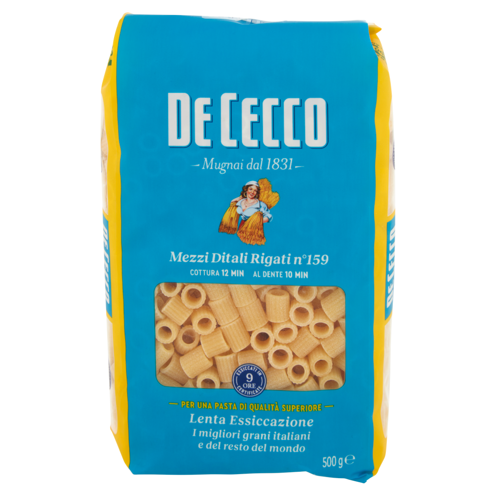 De Cecco Mezzi Ditali Rigati n°159 500 g
