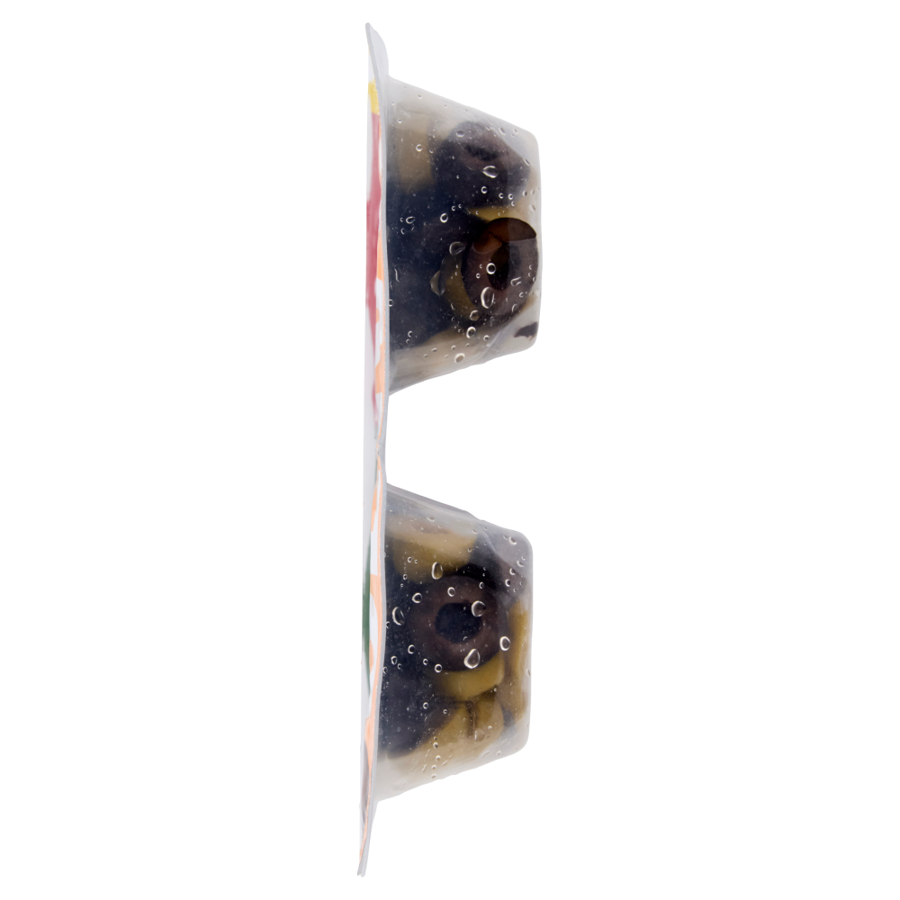 Polli Olive Verdi e Nere a Rondelle Gi&agrave; Sgocciolate 2 x 40 g