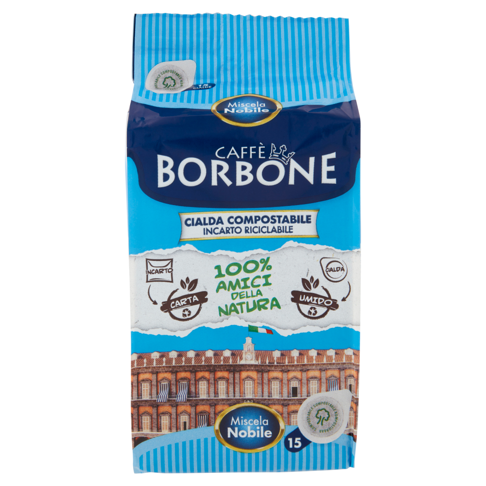 Caffè Borbone Miscela Nobile Cialda Compostabile 15 x 7,2 g