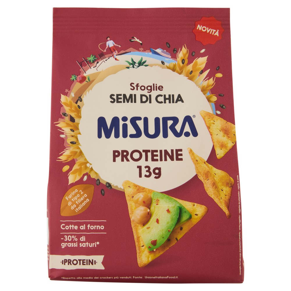 Misura Protein Sfoglie Semi di Chia 170 g