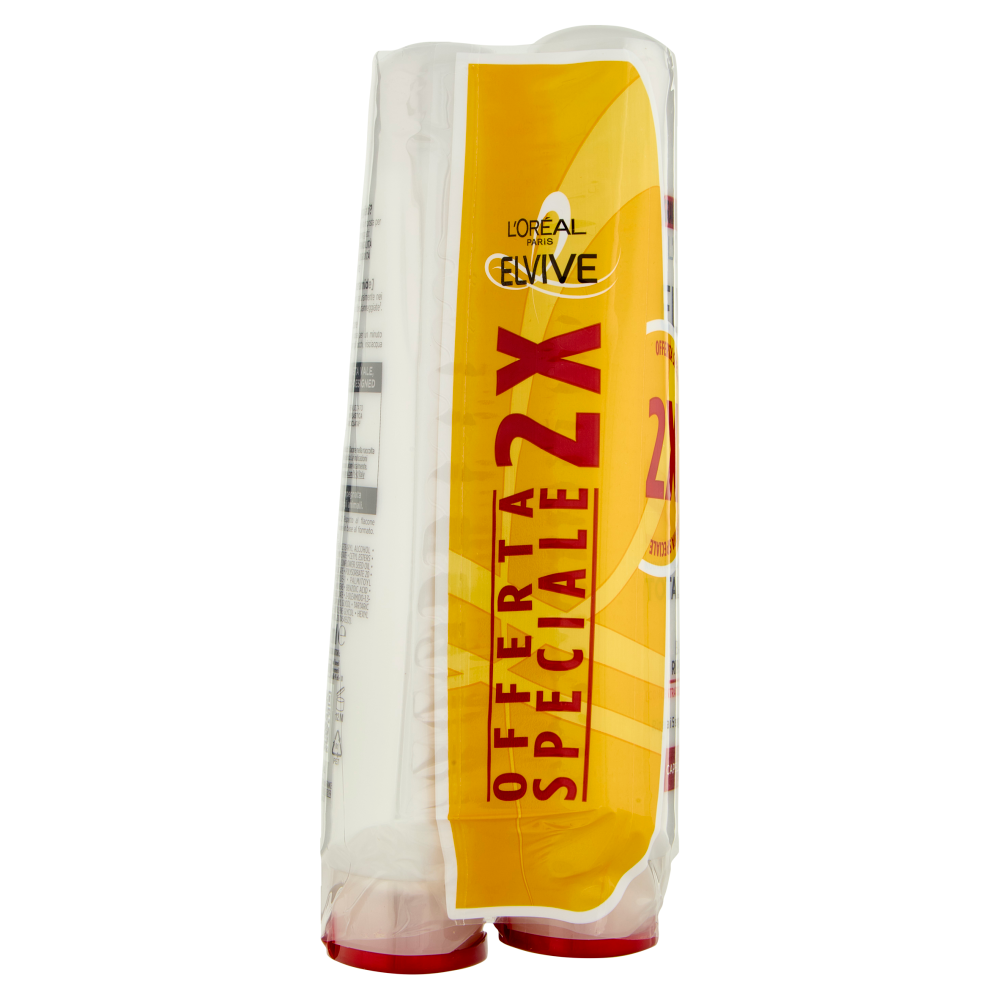 Elvive Total Repair 5 Balsamo Riparatore, per Capelli Danneggiati, 2 x 250 ml