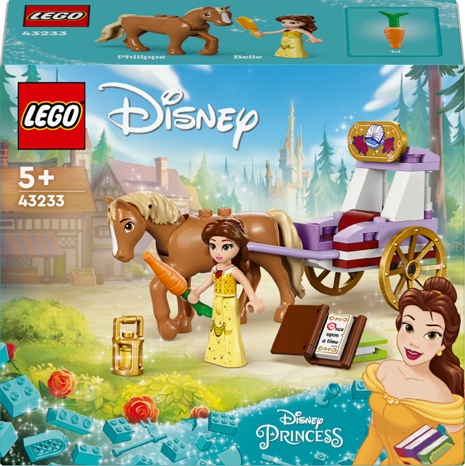 LEGO Disney Princess La carrozza dei cavalli di Belle