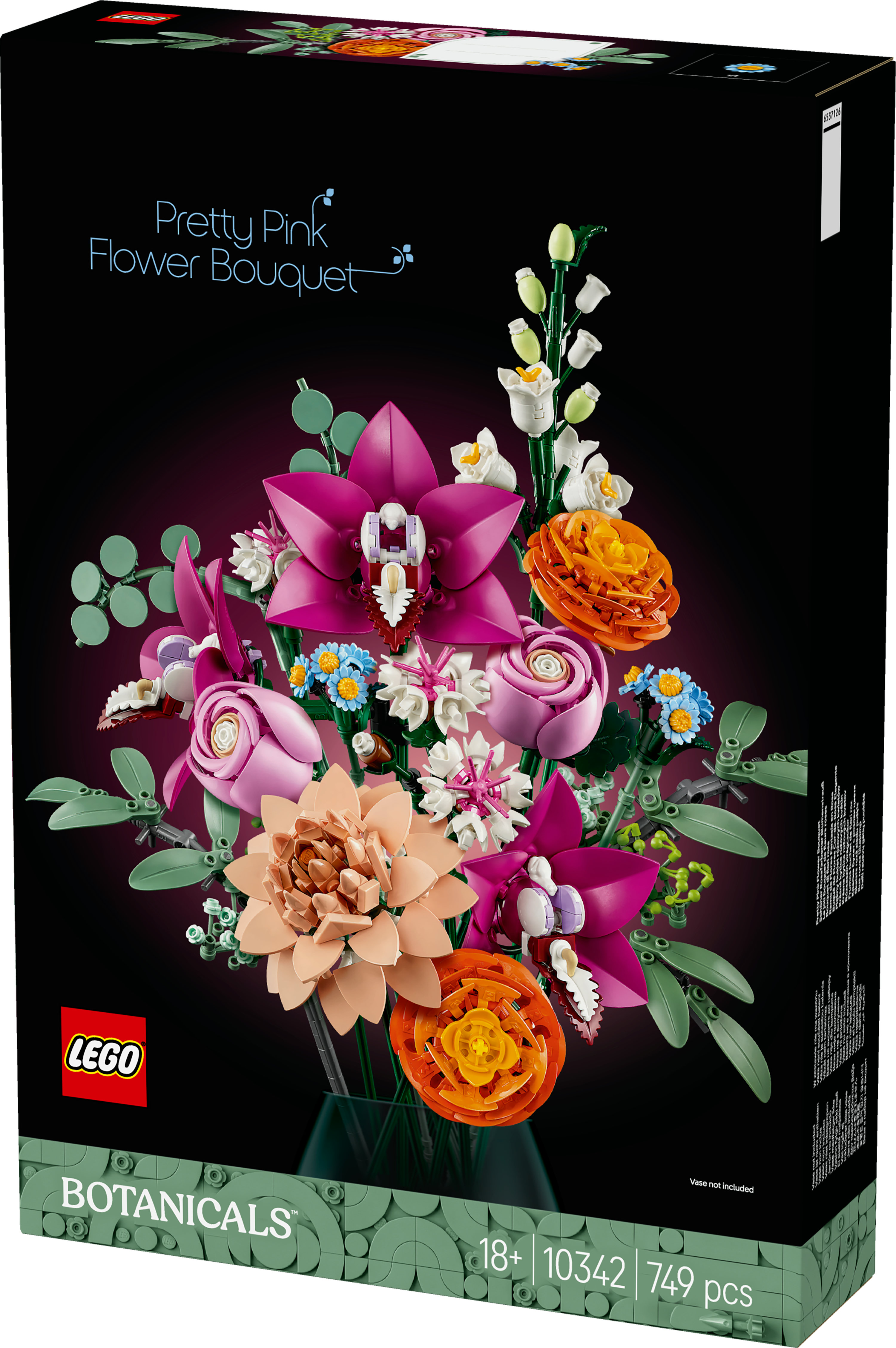 LEGO Botanicals Bouquet di fiori rosa