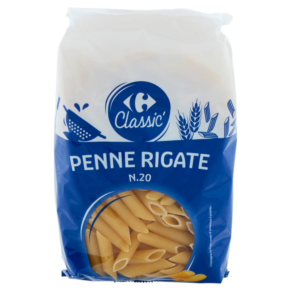 Carrefour Classic Penne Rigate N.20 500 g