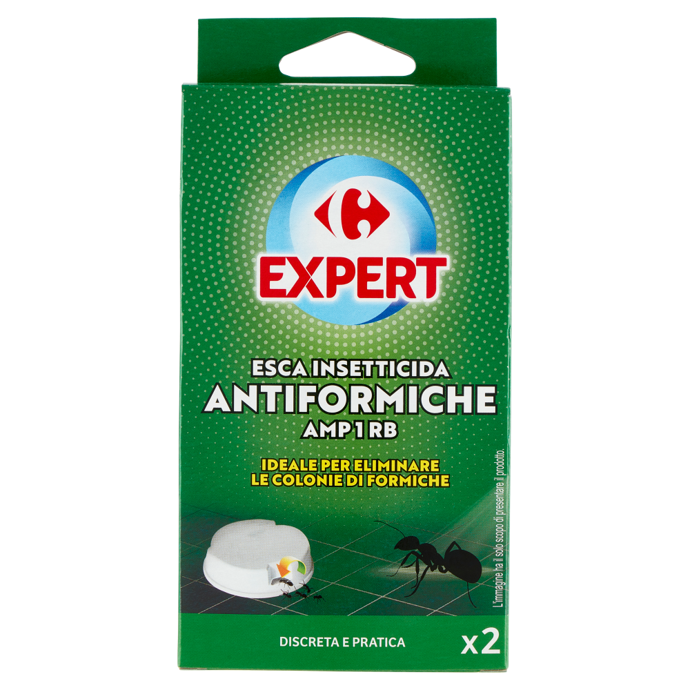 Carrefour Expert Esca Insetticida Antiformiche AMP 1 RB 2 pz 4 g