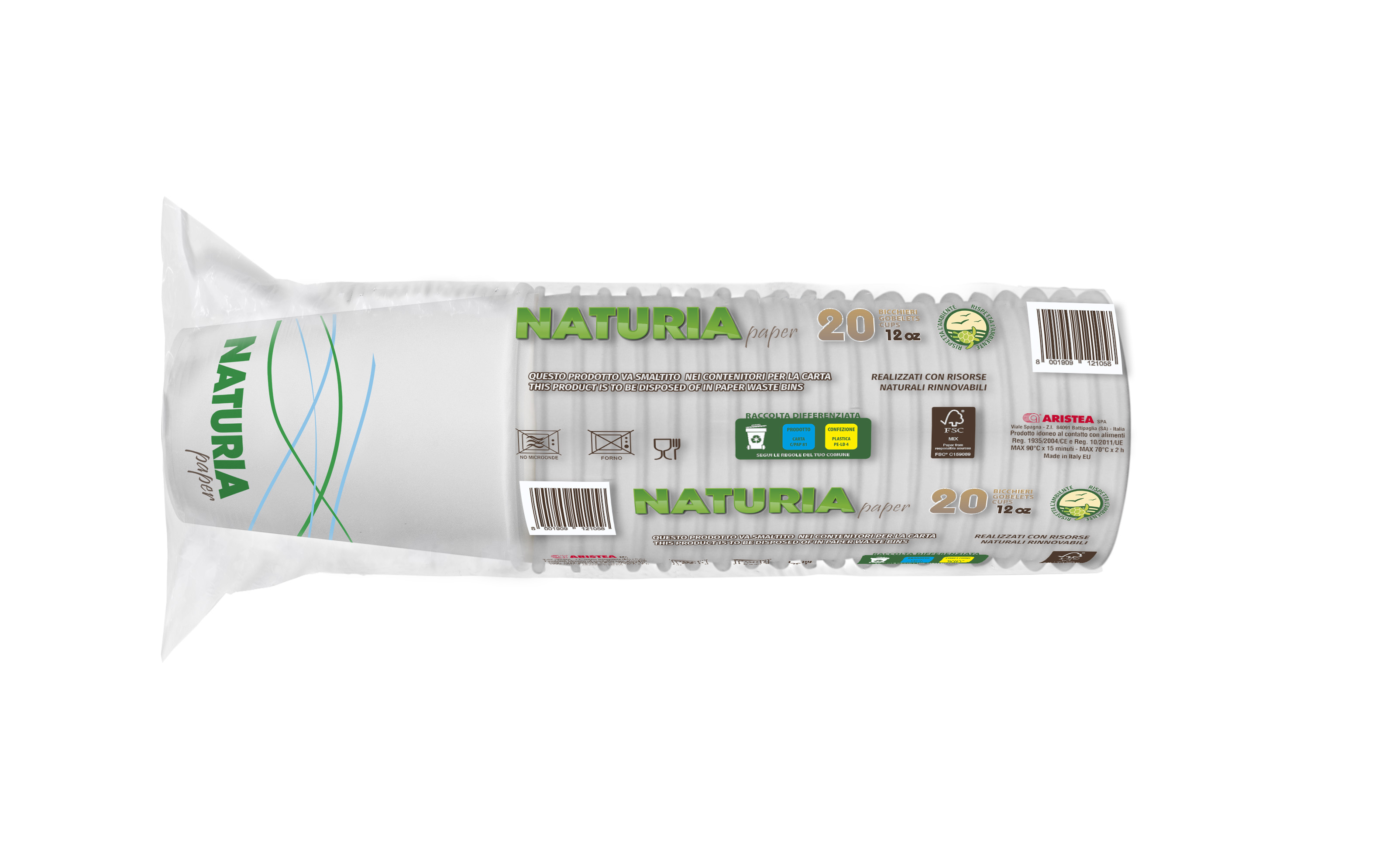 Aristea 50 Bicch. 12oz (432cc) PAPER PASTEL