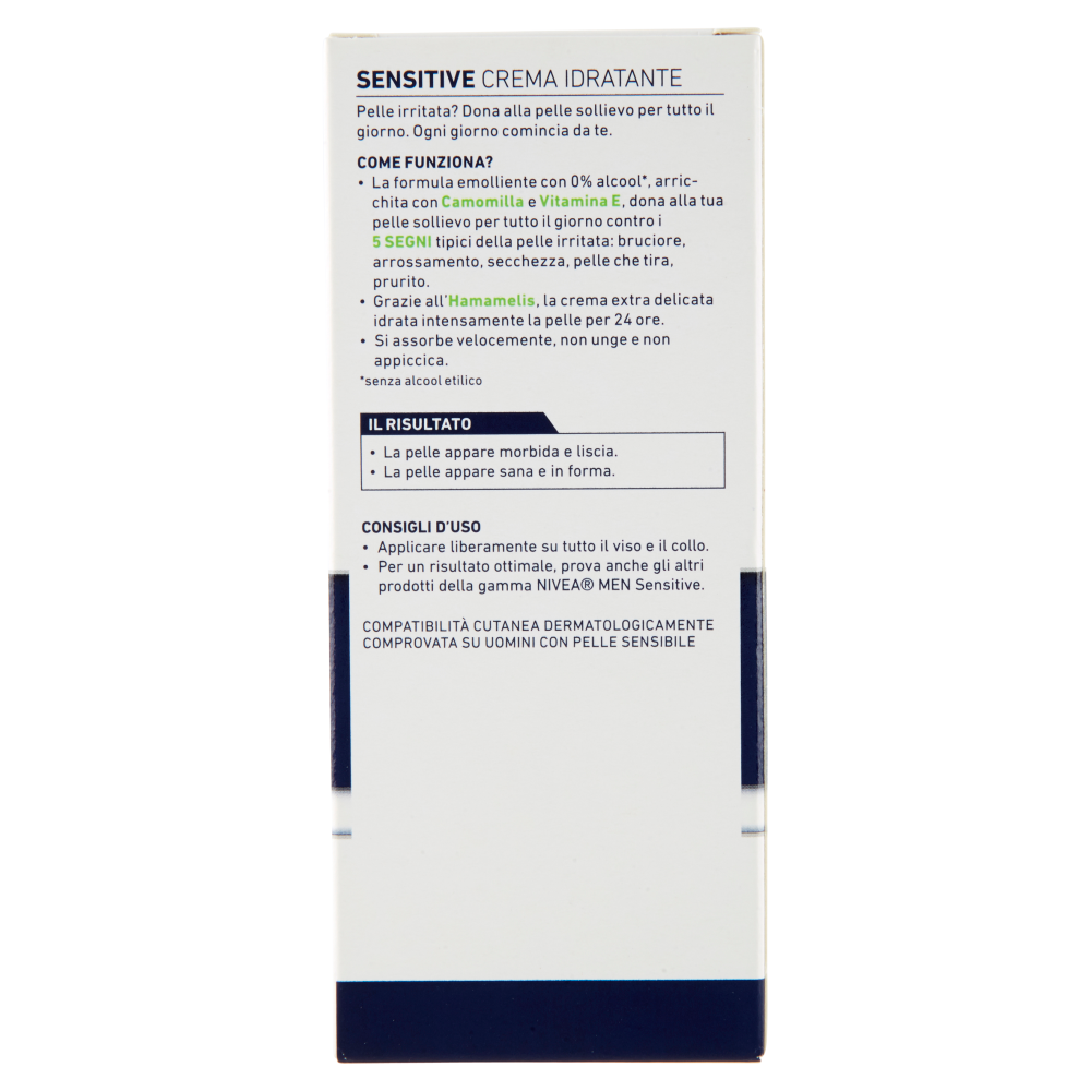 Nivea Men Sensitive Crema Idratante 75 ml