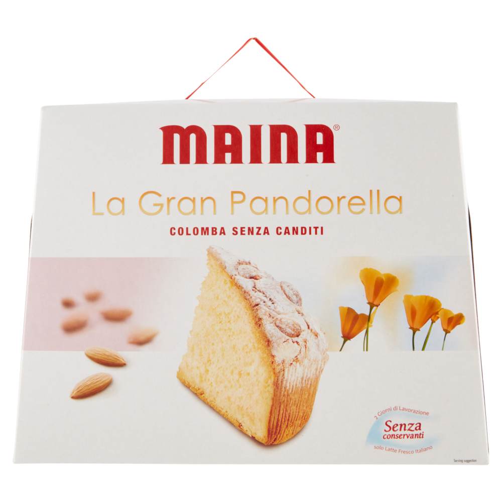 Maina la Gran Pandorella Colomba di Pasqua Senza Canditi 750 g