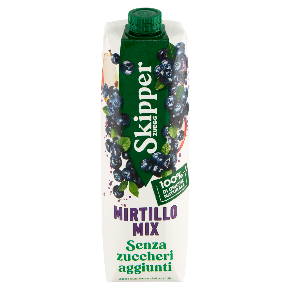 Zuegg Skipper Mirtillo Mix Senza zuccheri aggiunti 1000 ml