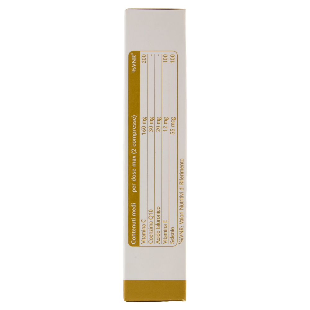 Matt Bellezza acido Ialuronico Q10 con Vit C 30 compresse 12 g